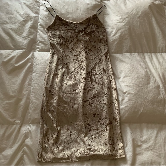 Champagne Shiny Dress | Polly & Esther - Picture 1 of 2